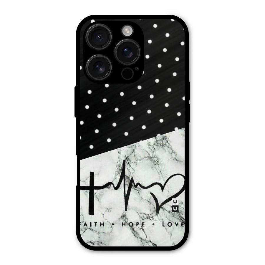 Faith Love Shockproof Hybrid Protection (Metal + TPU) Back Case Cover