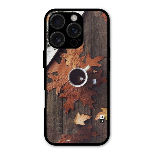 Fall Leaf Coffee Shockproof Hybrid Protection (Metal + TPU) Back Case Cover