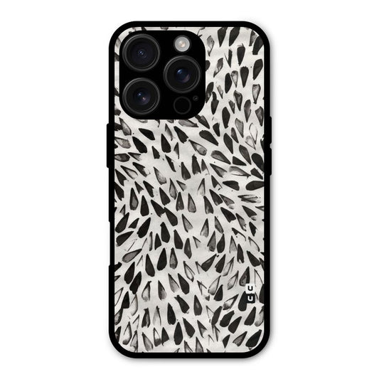 Feather Pattern Colorless Shockproof Hybrid Protection (Metal + TPU) Back Case Cover
