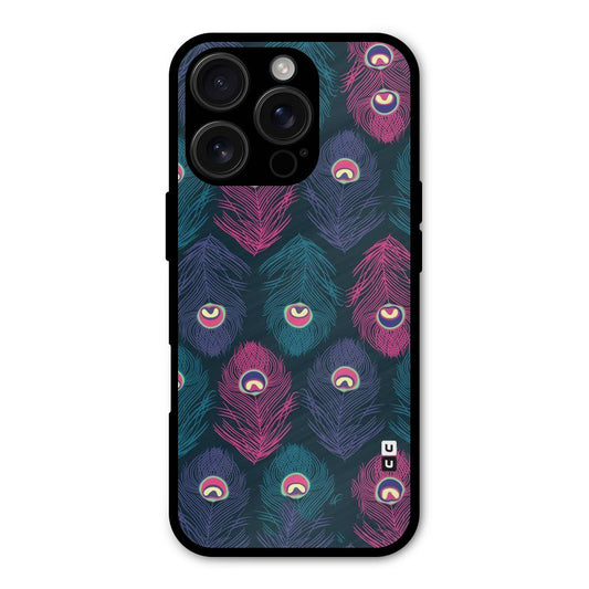 Feathers Patterns Shockproof Hybrid Protection (Metal + TPU) Back Case Cover