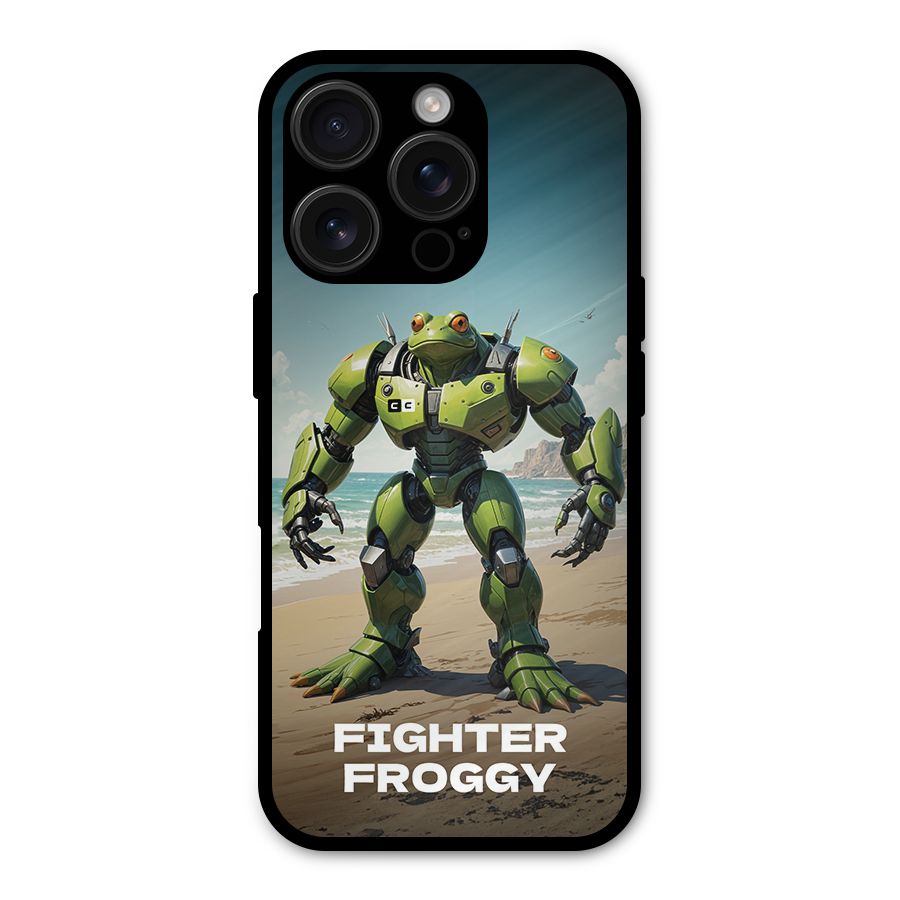 Fighter Froggy Shockproof Hybrid Protection (Metal + TPU) Back Case Cover