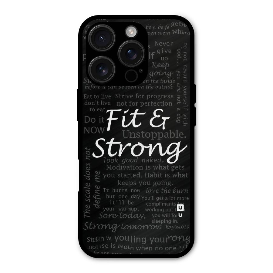 Fit And Strong Shockproof Hybrid Protection (Metal + TPU) Back Case Cover