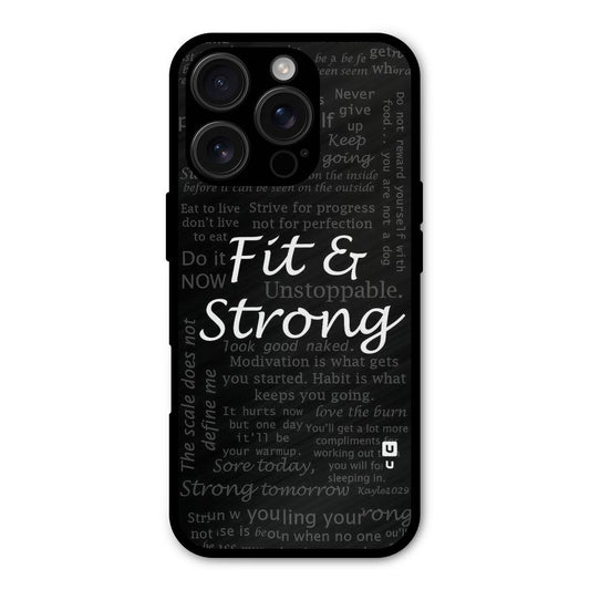 Fit And Strong Shockproof Hybrid Protection (Metal + TPU) Back Case Cover