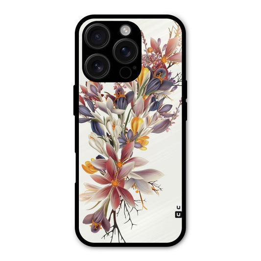 Floral Bouquet Shockproof Hybrid Protection (Metal + TPU) Back Case Cover