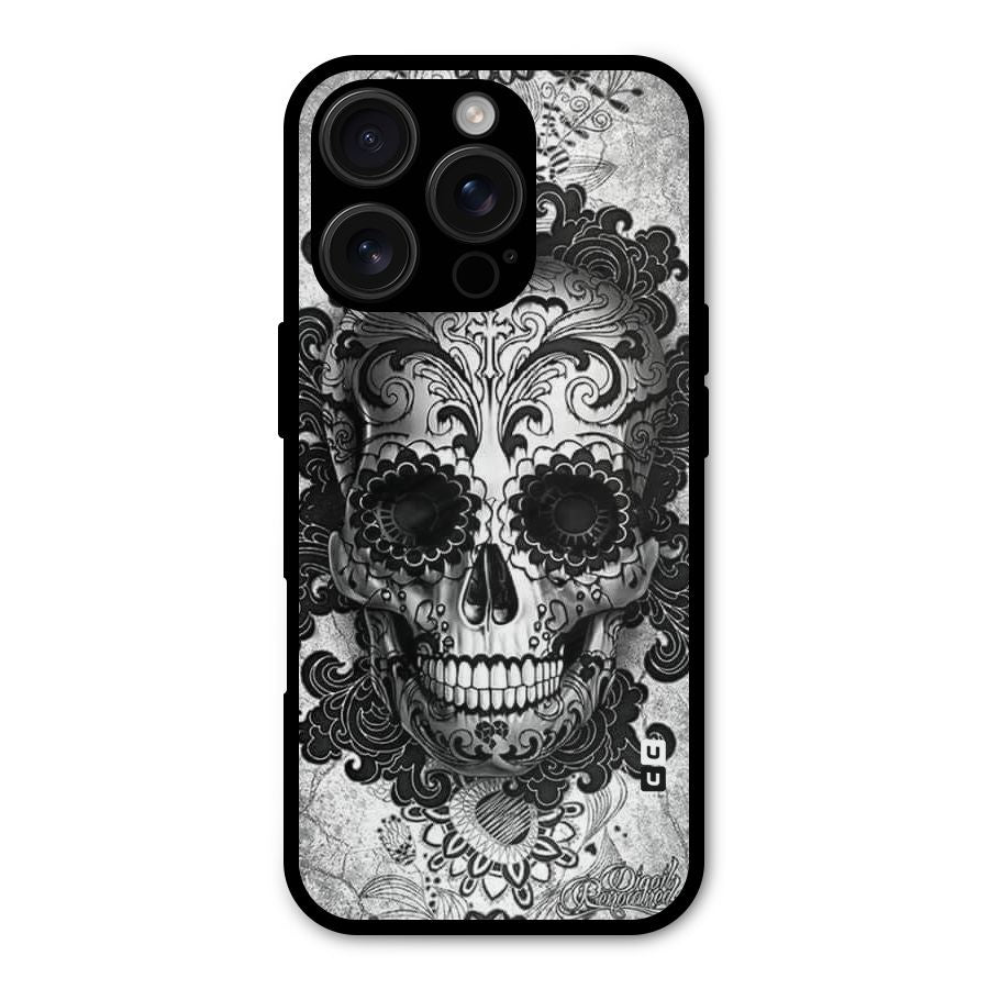 Floral Ghost Shockproof Hybrid Protection (Metal + TPU) Back Case Cover