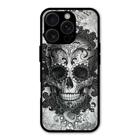 Floral Ghost Shockproof Hybrid Protection (Metal + TPU) Back Case Cover