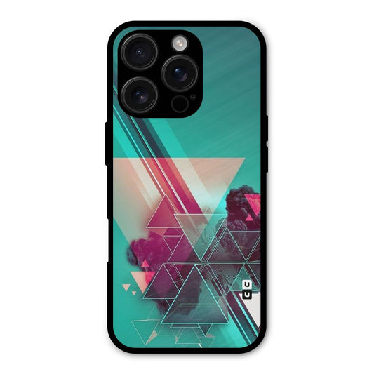 Floroscent Abstract Shockproof Hybrid Protection (Metal + TPU) Back Case Cover