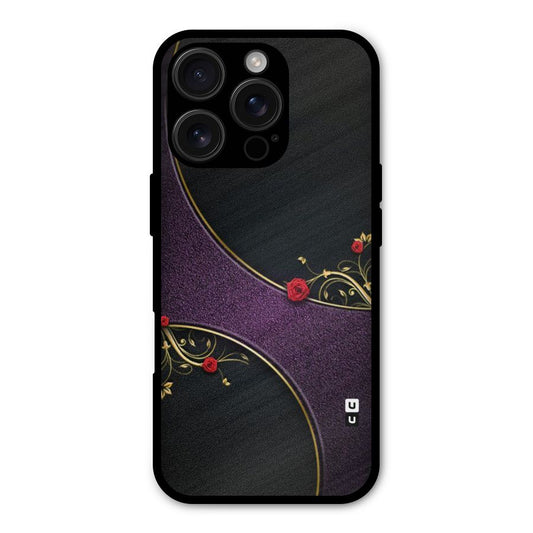 Flower Curves Shockproof Hybrid Protection (Metal + TPU) Back Case Cover