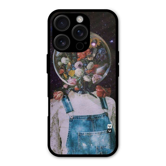 Flower Face Shockproof Hybrid Protection (Metal + TPU) Back Case Cover
