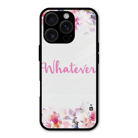 Flower Whatever Shockproof Hybrid Protection (Metal + TPU) Back Case Cover