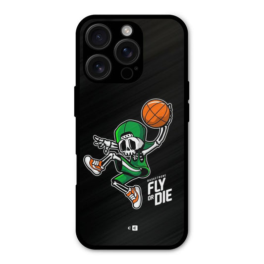 Fly Or Die Shockproof Hybrid Protection (Metal + TPU) Back Case Cover