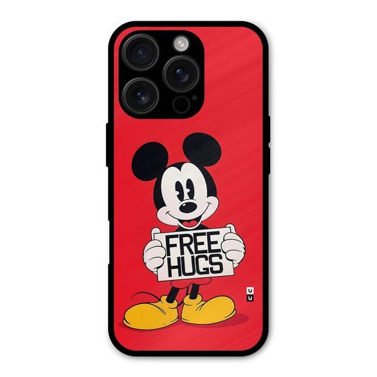 Free Hugs Shockproof Hybrid Protection (Metal + TPU) Back Case Cover