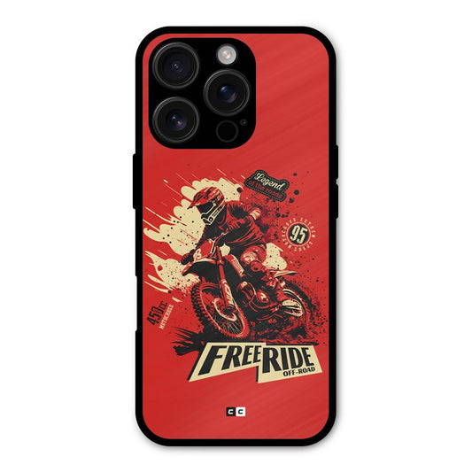 Free Ride Shockproof Hybrid Protection (Metal + TPU) Back Case Cover