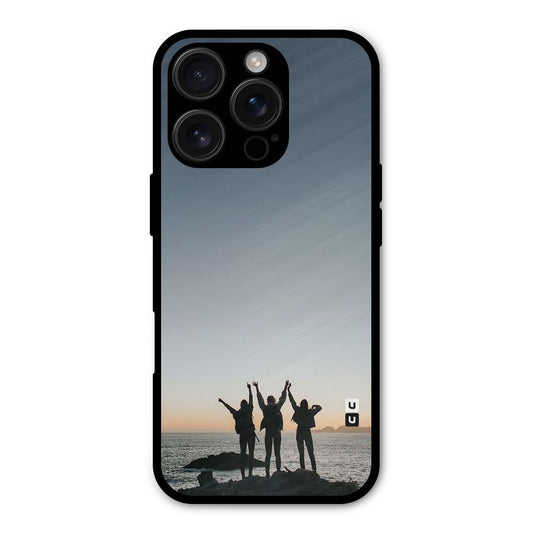 Friendship Shockproof Hybrid Protection (Metal + TPU) Back Case Cover