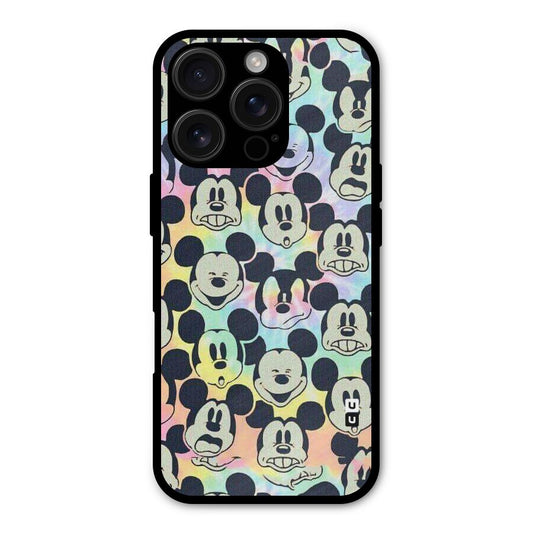 Fun Rainbow Faces Shockproof Hybrid Protection (Metal + TPU) Back Case Cover
