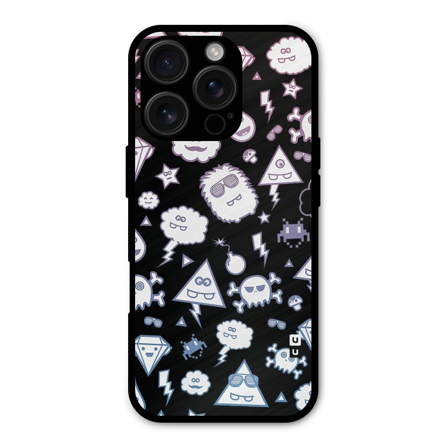 Funny Faces Shockproof Hybrid Protection (Metal + TPU) Back Case Cover