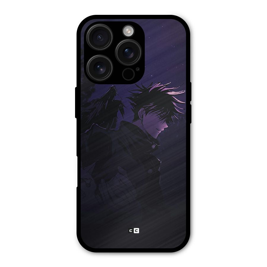 Fushiguro Demon Crows Shockproof Hybrid Protection (Metal + TPU) Back Case Cover