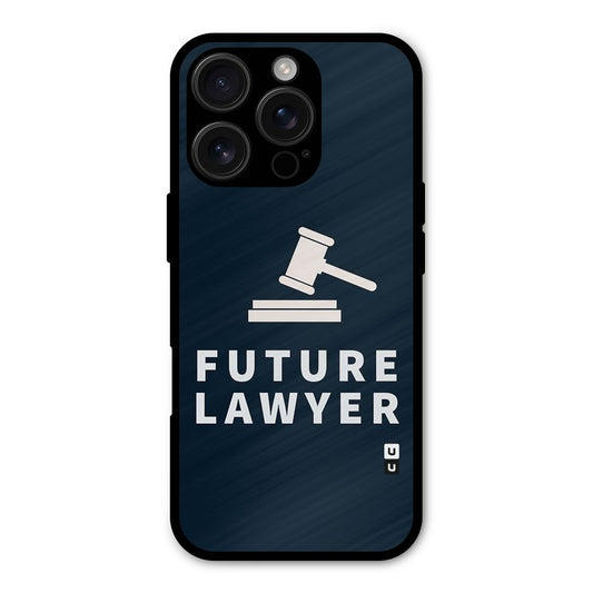 Future Lawyer Shockproof Hybrid Protection (Metal + TPU) Back Case Cover