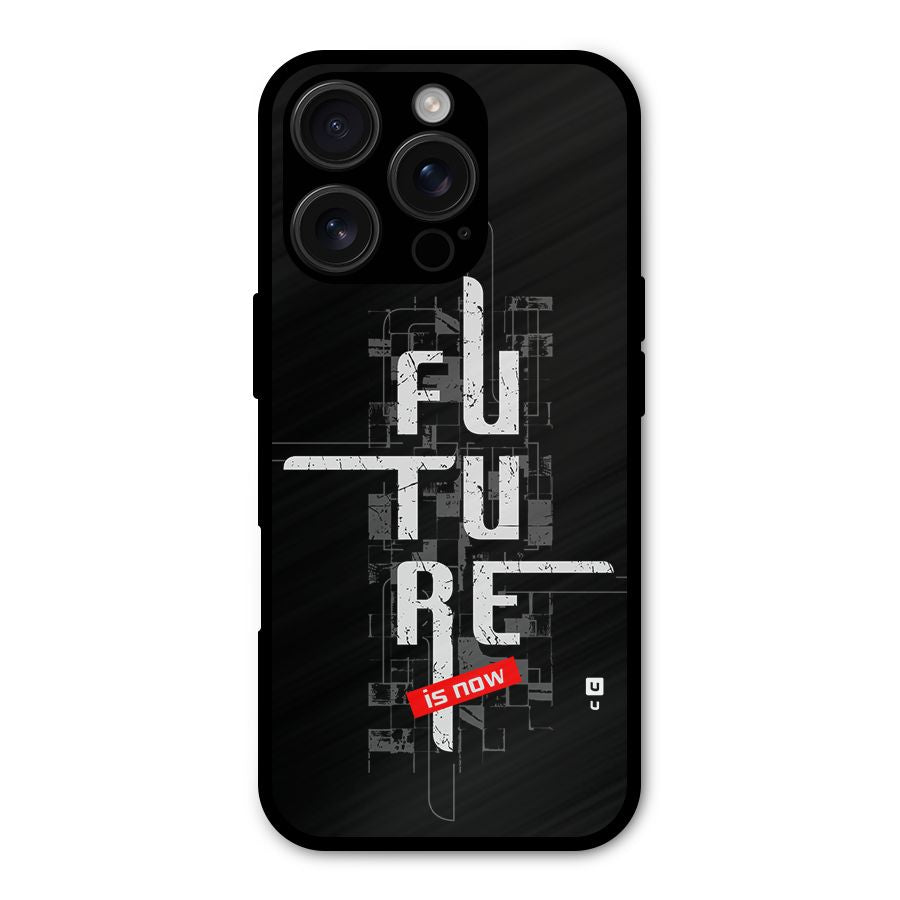 Future is Now Shockproof Hybrid Protection (Metal + TPU) Back Case Cover