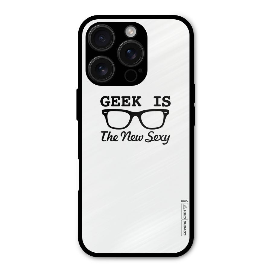 Geek Is The New Sexy Shockproof Hybrid Protection (Metal + TPU) Back Case Cover