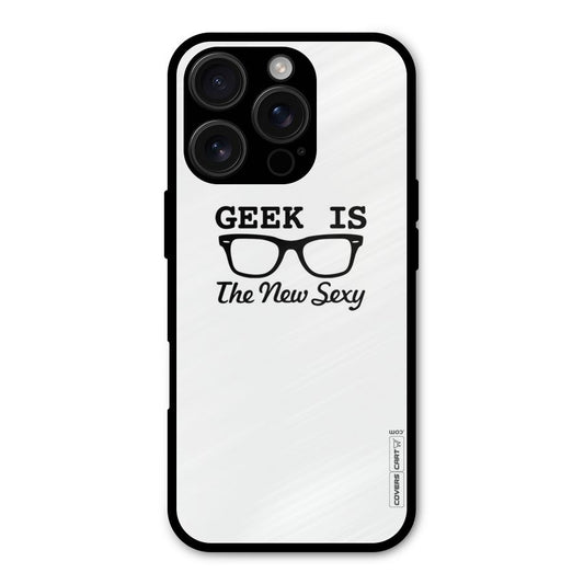 Geek Is The New Sexy Shockproof Hybrid Protection (Metal + TPU) Back Case Cover
