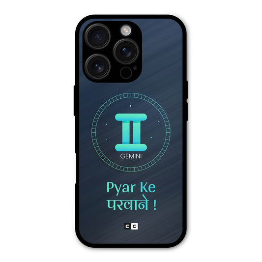 Gemini Love Shockproof Hybrid Protection (Metal + TPU) Back Case Cover