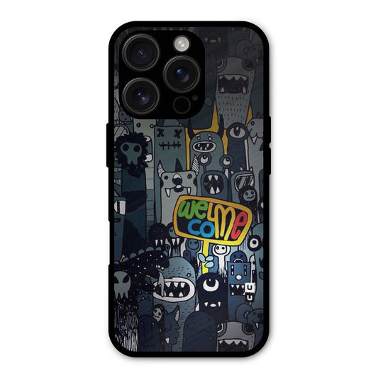 Ghost Welcome Shockproof Hybrid Protection (Metal + TPU) Back Case Cover