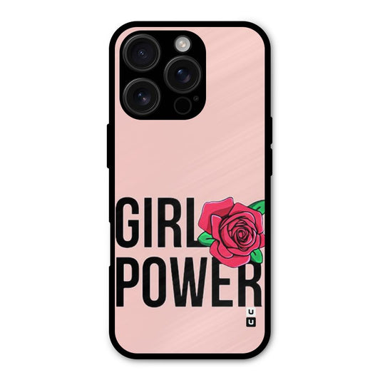 Girl Power Shockproof Hybrid Protection (Metal + TPU) Back Case Cover