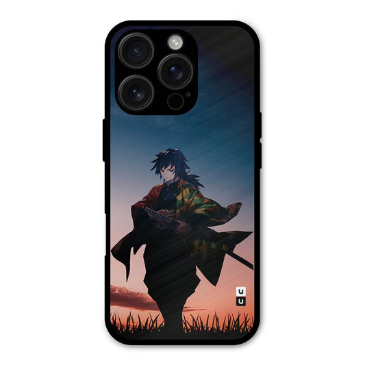 Giyu Tomioka Stance Shockproof Hybrid Protection (Metal + TPU) Back Case Cover