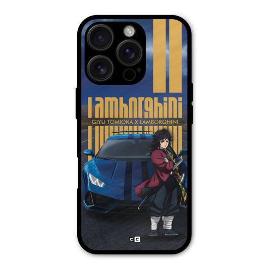 Giyu Tomioka Supercar Shockproof Hybrid Protection (Metal + TPU) Back Case Cover
