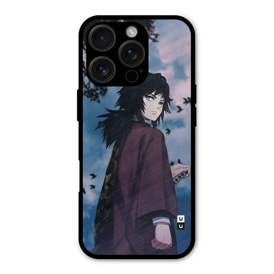 Giyu Tomioka Waiting Shockproof Hybrid Protection (Metal + TPU) Back Case Cover