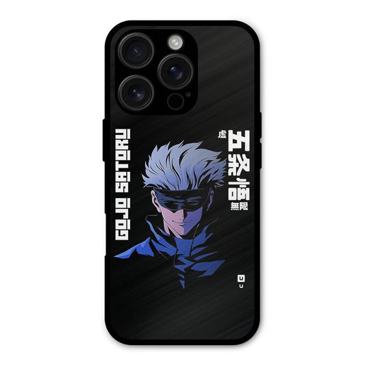 Gojo Sataru Smiles Shockproof Hybrid Protection (Metal + TPU) Back Case Cover