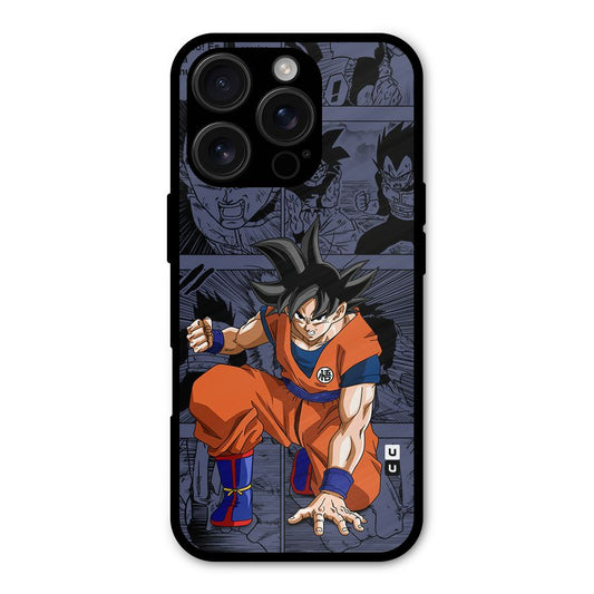 Goku Manga Art Shockproof Hybrid Protection (Metal + TPU) Back Case Cover