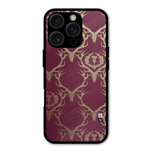 Golden Bull Design Shockproof Hybrid Protection (Metal + TPU) Back Case Cover