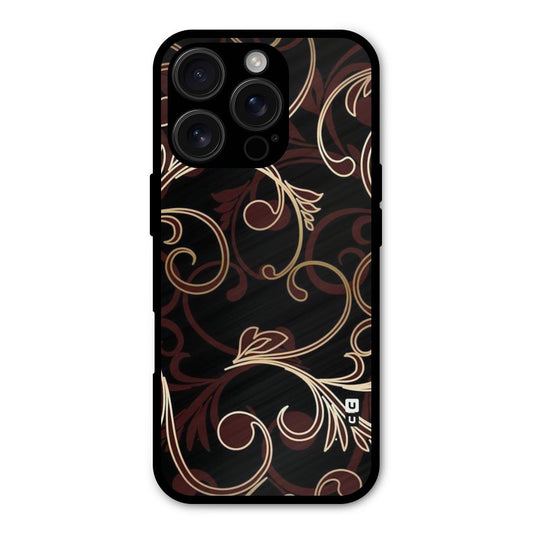 Golden Maroon Beauty Shockproof Hybrid Protection (Metal + TPU) Back Case Cover