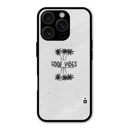 Good Vibes Rugged Shockproof Hybrid Protection (Metal + TPU) Back Case Cover