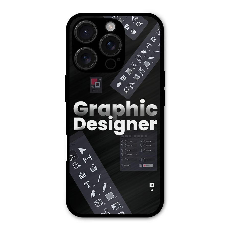 Graphic Designer Tools Shockproof Hybrid Protection (Metal + TPU) Back Case Cover