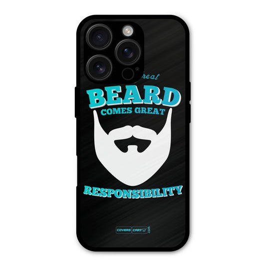 Great Beard Shockproof Hybrid Protection (Metal + TPU) Back Case Cover