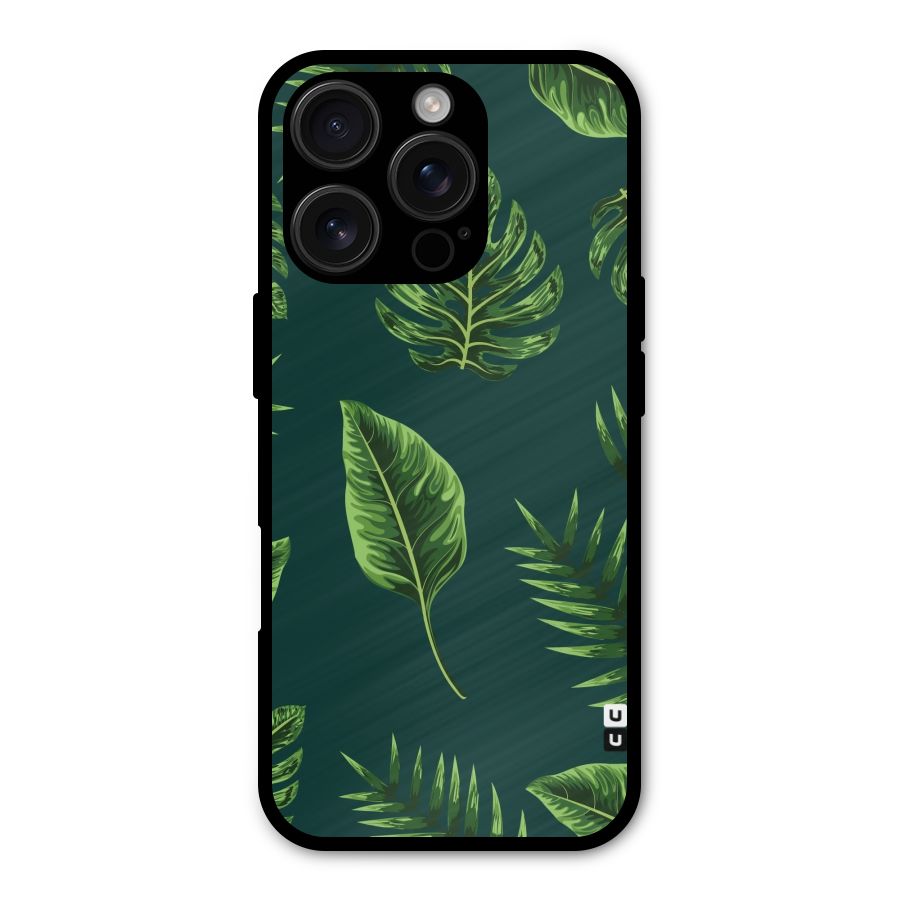 Green Leafs Shockproof Hybrid Protection (Metal + TPU) Back Case Cover