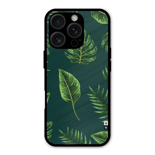 Green Leafs Shockproof Hybrid Protection (Metal + TPU) Back Case Cover