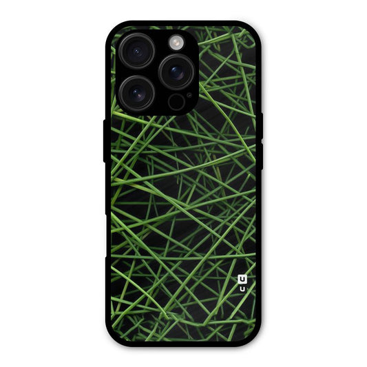 Green Lines Shockproof Hybrid Protection (Metal + TPU) Back Case Cover