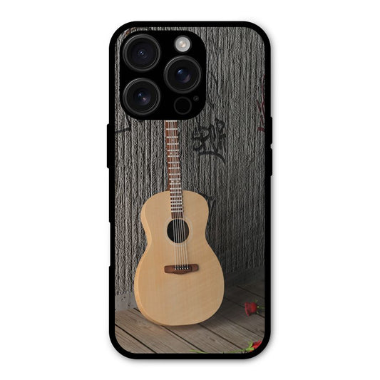 Guitar Classic Shockproof Hybrid Protection (Metal + TPU) Back Case Cover