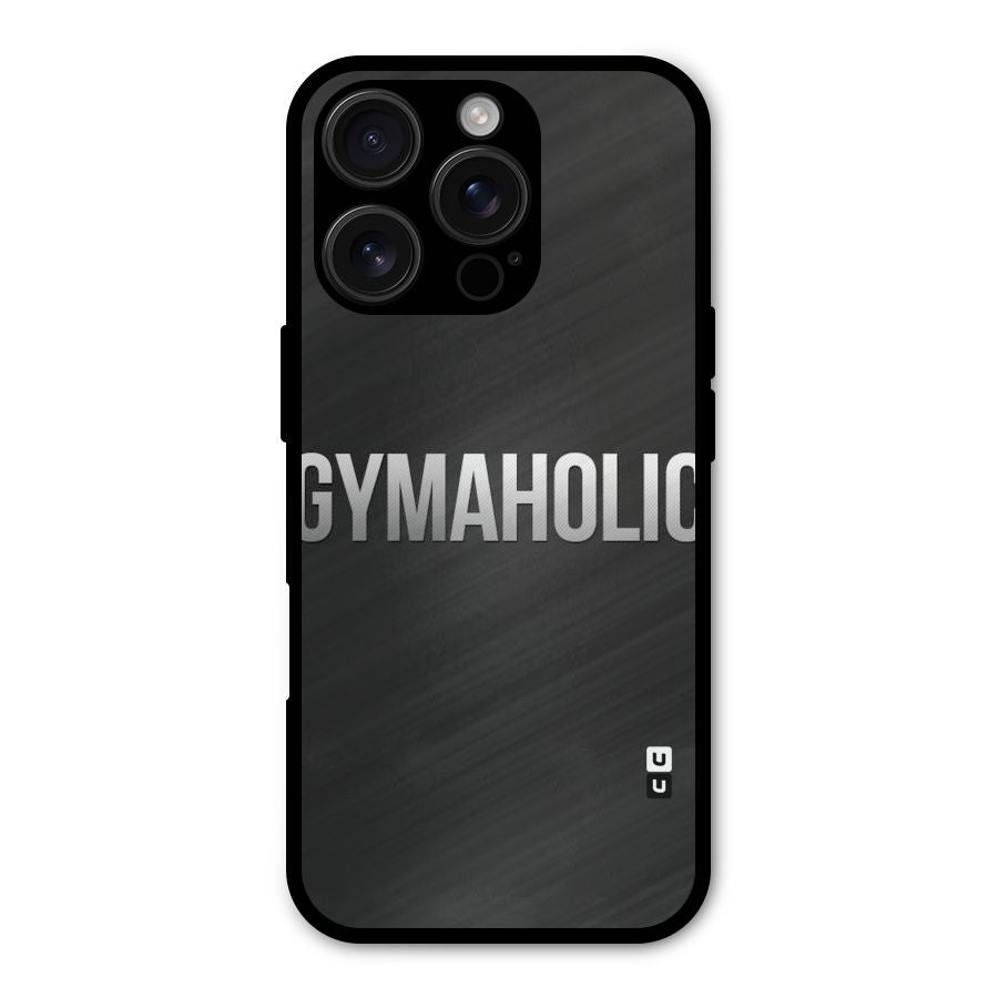 Gymaholic Shockproof Hybrid Protection (Metal + TPU) Back Case Cover