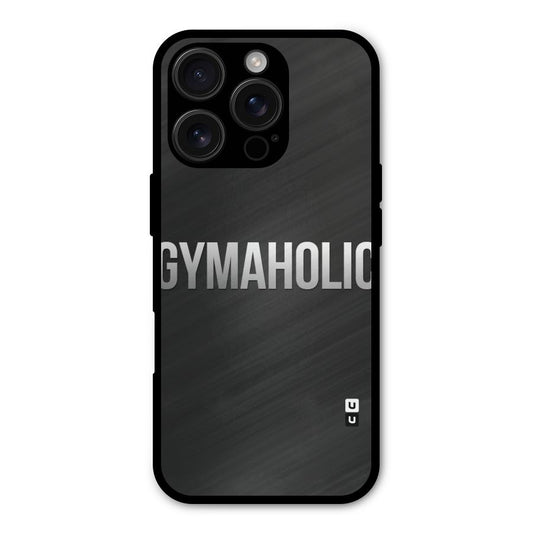 Gymaholic Shockproof Hybrid Protection (Metal + TPU) Back Case Cover