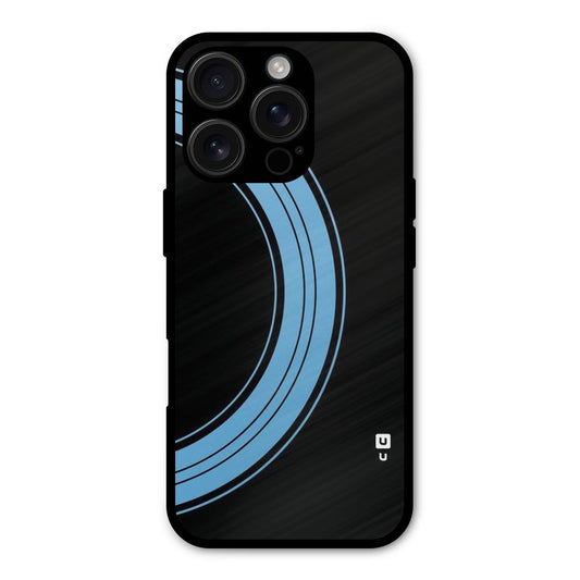 Half Circles Shockproof Hybrid Protection (Metal + TPU) Back Case Cover