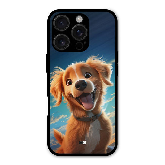Happy Puppy Shockproof Hybrid Protection (Metal + TPU) Back Case Cover