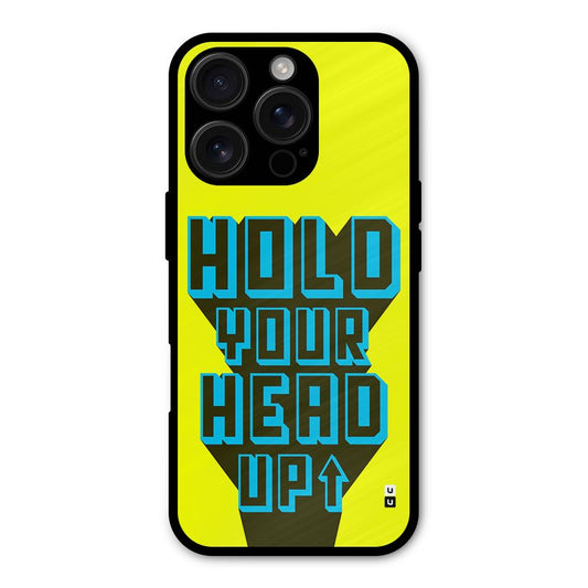 Head Up Shockproof Hybrid Protection (Metal + TPU) Back Case Cover