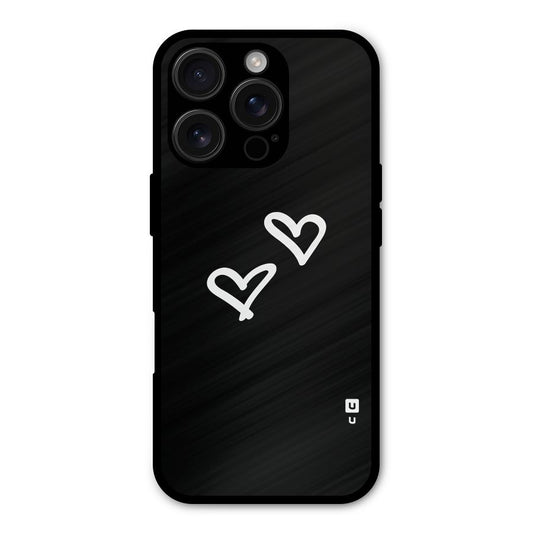 Hearts Love Shockproof Hybrid Protection (Metal + TPU) Back Case Cover