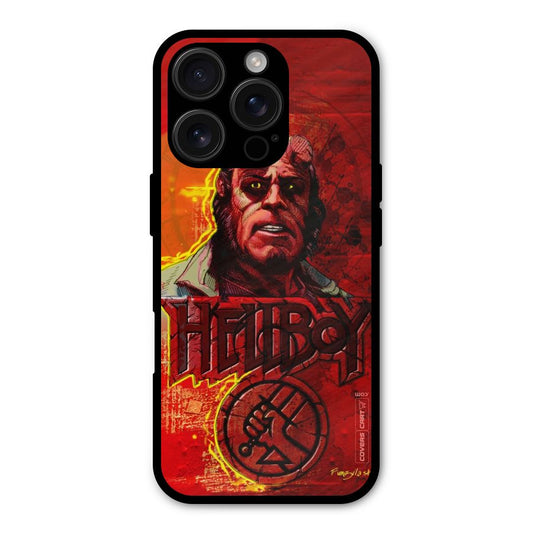 Hellboy Artwork Shockproof Hybrid Protection (Metal + TPU) Back Case Cover