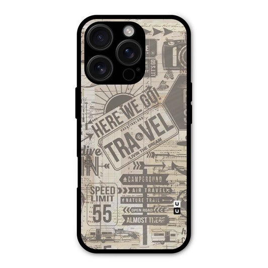 Here We Travel Shockproof Hybrid Protection (Metal + TPU) Back Case Cover
